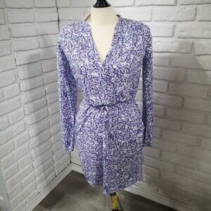 NWT Joe Fresh Ladies Size Small Long Sleeves Flower Pattern Dress